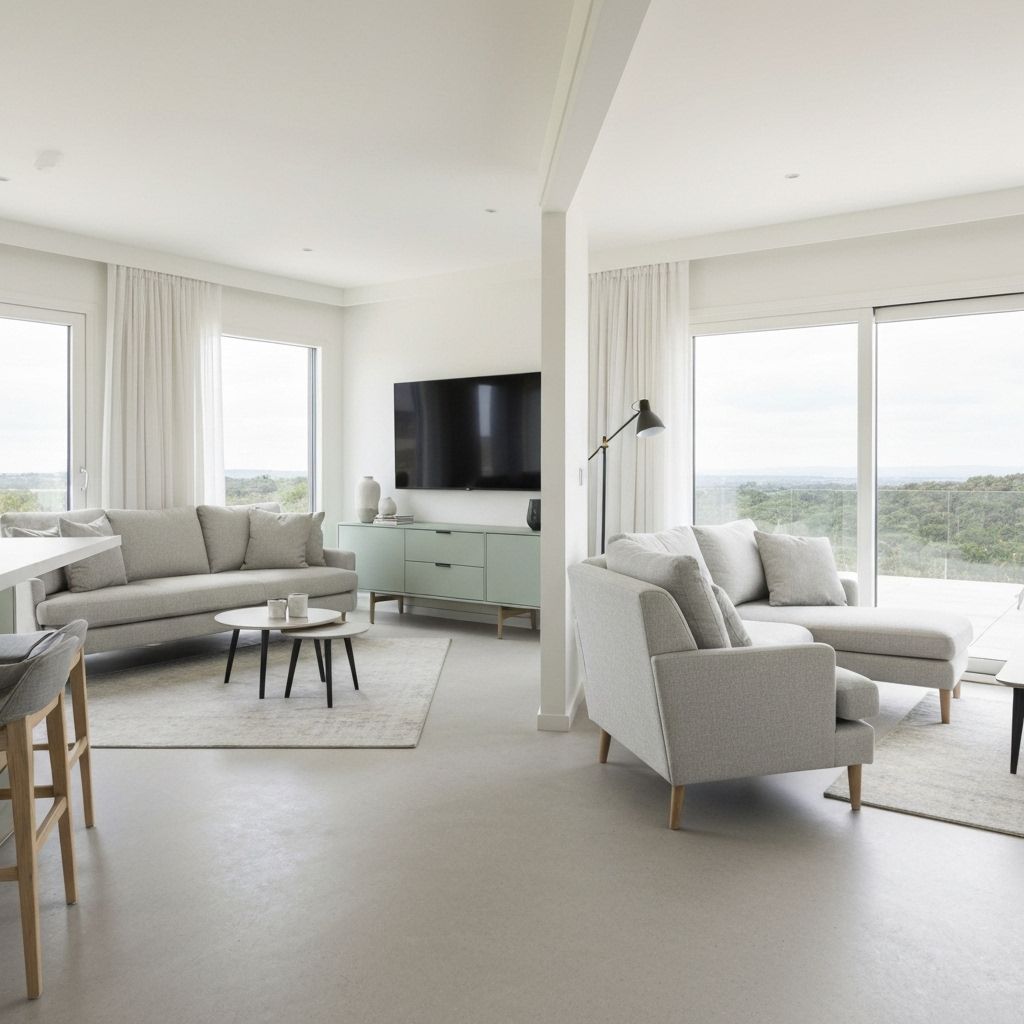 Freshly cleaned house in a beautiful setting